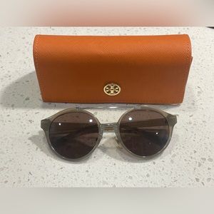 Tory Burch grey sunglasses